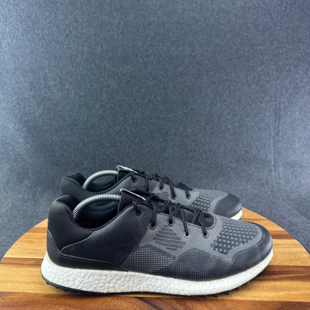 Adidas Boost Crossknit DPR Spikeless Golf Shoes Men's Sz 10.5 Core Black EE9130